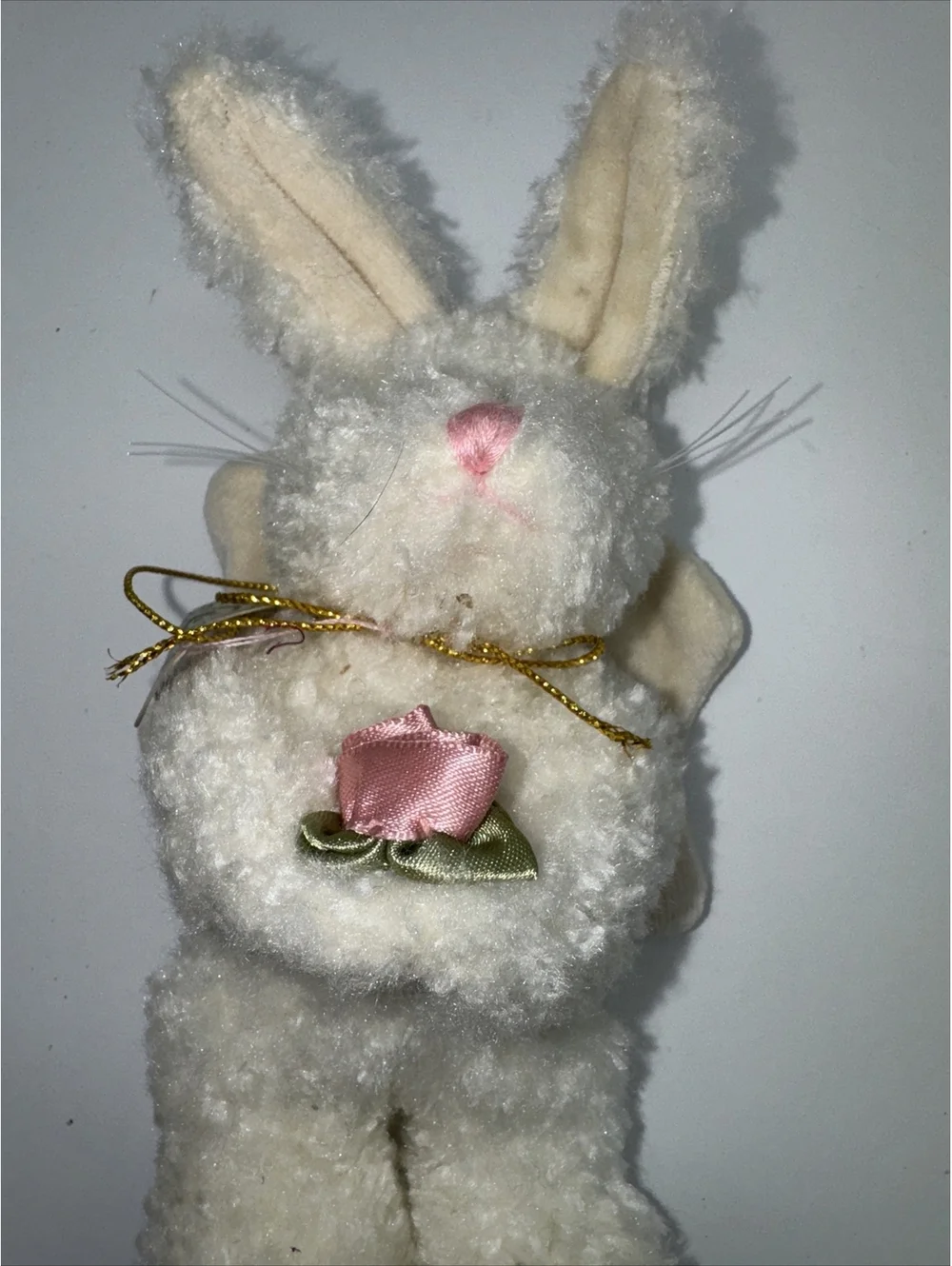 BOYDS BEARS PLUSH ORNAMENT ANGEL BUNNY CELESTE 1994 JOINTED EASTER